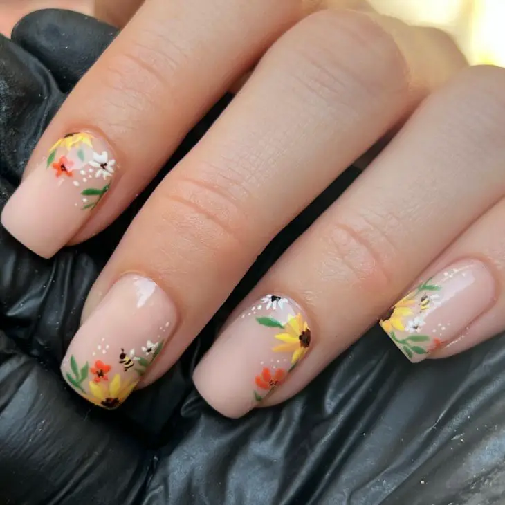 Fall Sunflower Nails: A Guide to Stunning Autumn Designs