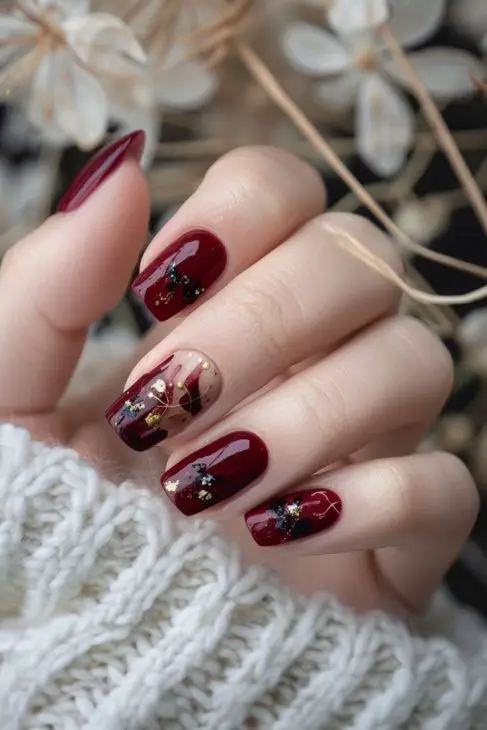 20 Stunning Burgundy Fall Nails Ideas for 2024: Embrace Autumn Elegance