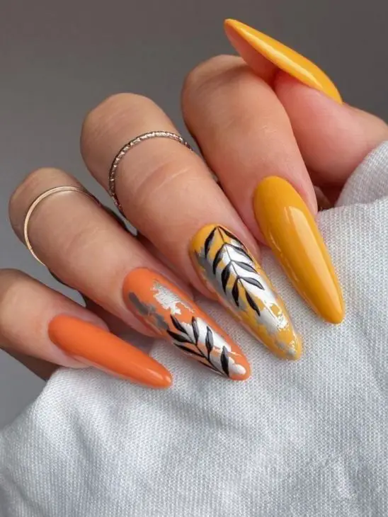 20 Autumn Nail Ideas 2024: Fall Nail Designs, Easy Fall Nail Ideas for Short Nails