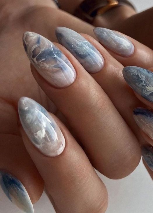 Fall Marble Nails: Stunning Designs to Embrace the Season