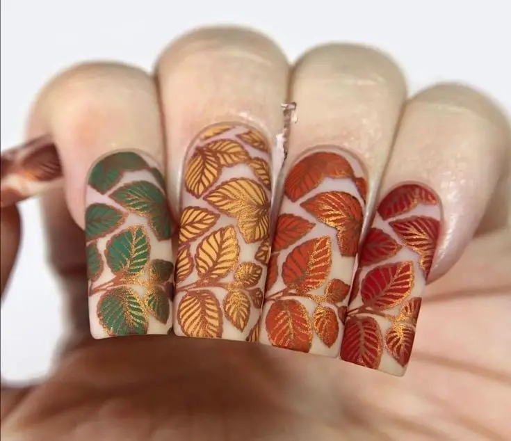 Fall Leaf Nail Art: Embrace the Season with Stunning Designs