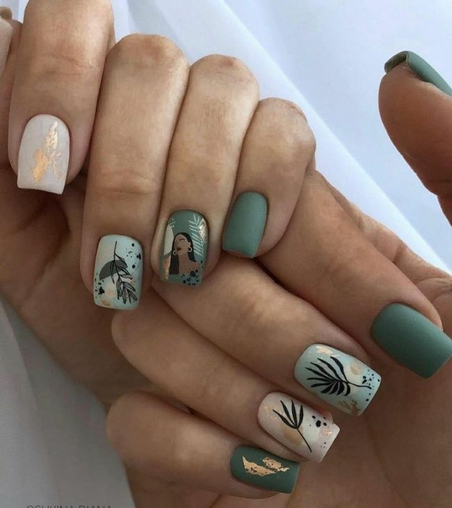 Fall Beach Nails: The Perfect Blend of Autumn and Ocean