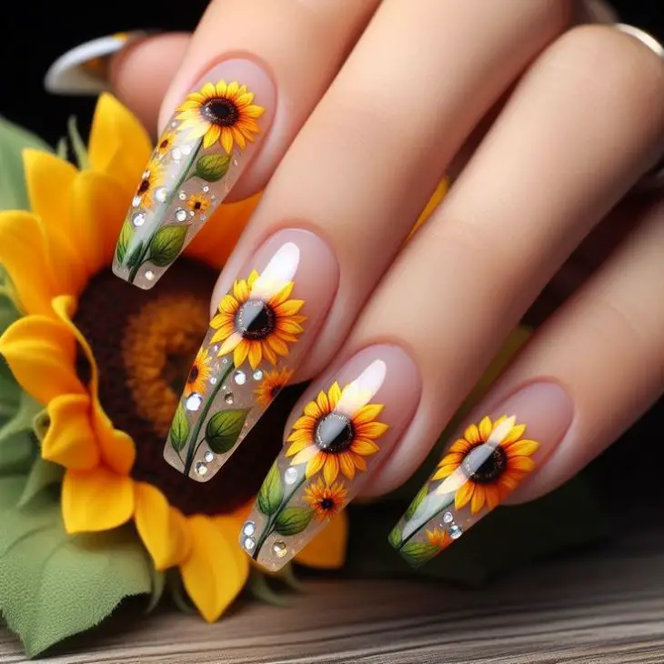 Fall Sunflower Nails: A Guide to Stunning Autumn Designs