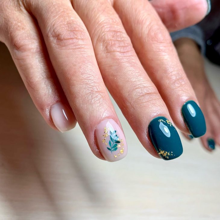 Fall Blue Nails: Stunning Designs for the Season