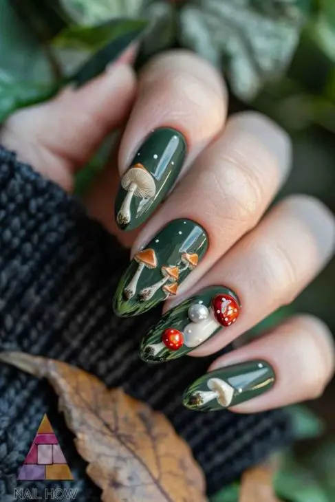 20 Stunning Fall Nails Almond Shape Ideas for 2024: Designs, Short, Long, and French Tips