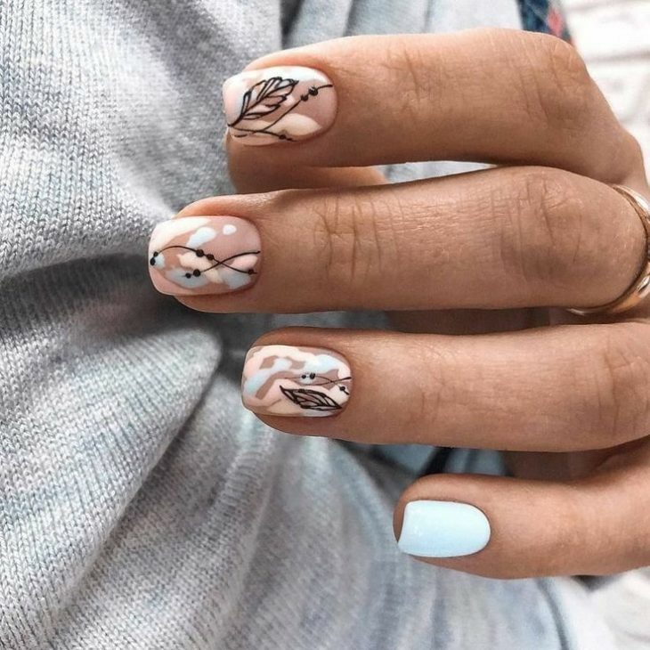 Fall Beach Nails: The Perfect Blend of Autumn and Ocean