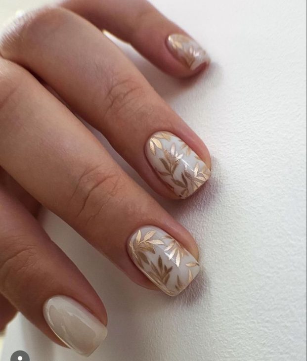 20 Unique Fall Leaves Nail Art Designs for 2024