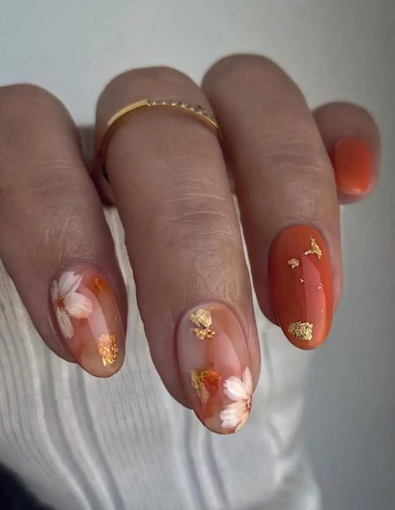 Fall Flowers Nail Art: Captivating Designs for the Season