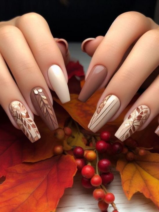 Brown Fall Nails 2024: Trendy Designs to Inspire Your Autumn Look