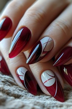 20 Stunning Burgundy Fall Nails Ideas for 2024: Embrace Autumn Elegance