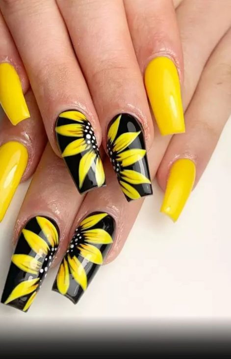 Fall Sunflower Nails: A Guide to Stunning Autumn Designs