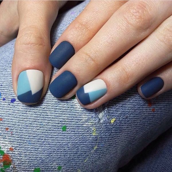 Fall Blue Nails: Stunning Designs for the Season