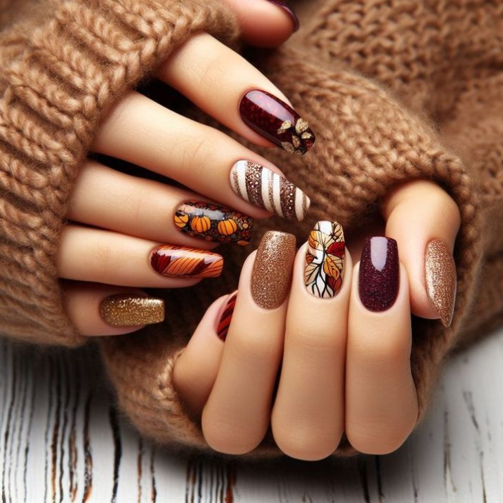 Brown Fall Nails 2024: Trendy Designs to Inspire Your Autumn Look