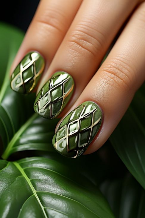 Fall Green Nails 2024: Trendy Designs to Elevate Your Autumn Look