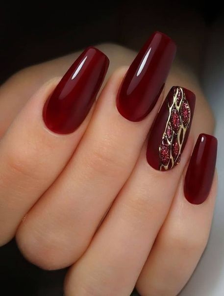 20 Stunning Burgundy Fall Nails Ideas for 2024: Embrace Autumn Elegance