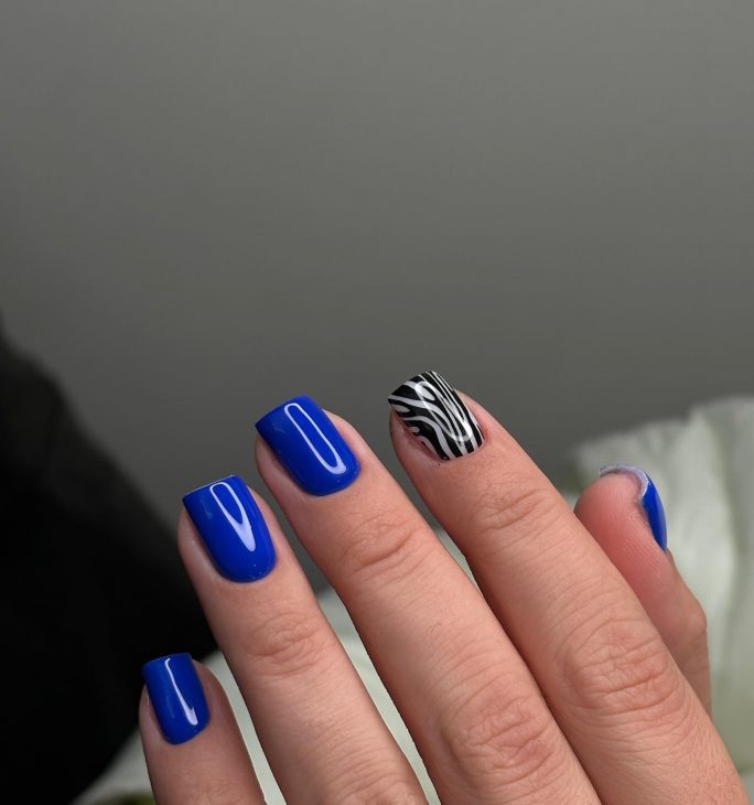 Fall Blue Nails: Stunning Designs for the Season