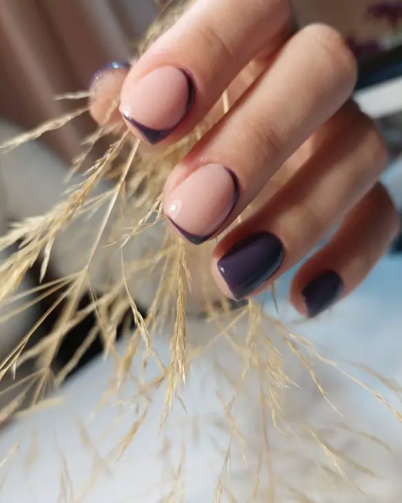 Fall French Nails 2024: Captivating Designs and 20 Ideas