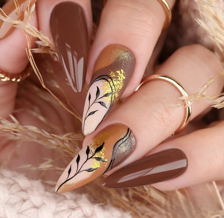 Brown Fall Nails 2024: Trendy Designs to Inspire Your Autumn Look