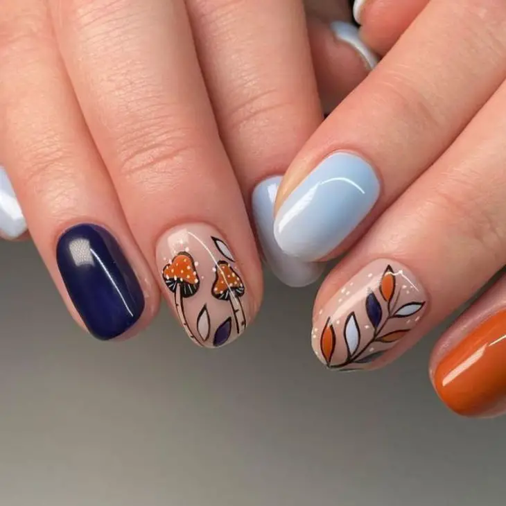 Fall Leaf Nail Art: Embrace the Season with Stunning Designs