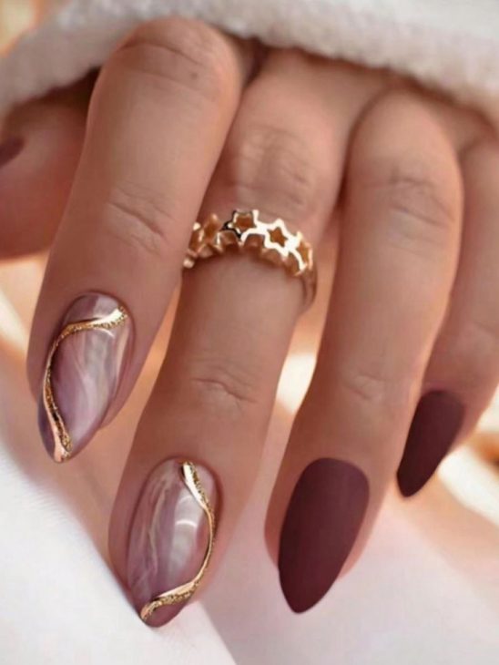 Almond Shape Fall Nails 2024: A Stunning Collection of Ideas and Designs