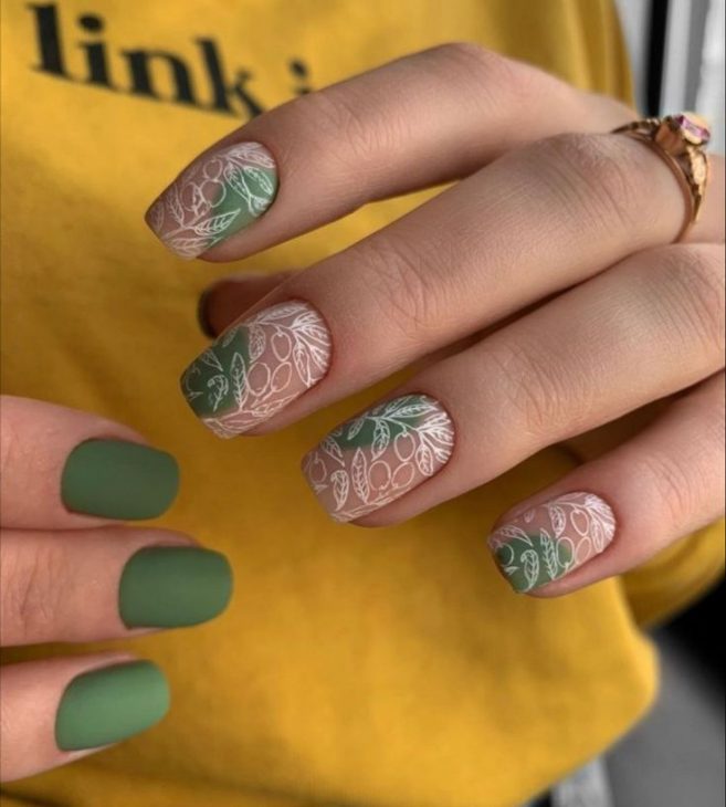 Fall Green Nails 2024: Trendy Designs to Elevate Your Autumn Look