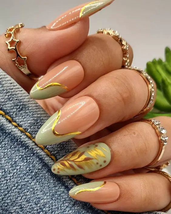 Almond Shape Fall Nails 2024: A Stunning Collection of Ideas and Designs