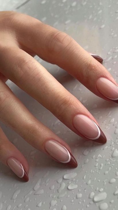 Fall French Nails 2024: Captivating Designs and 20 Ideas