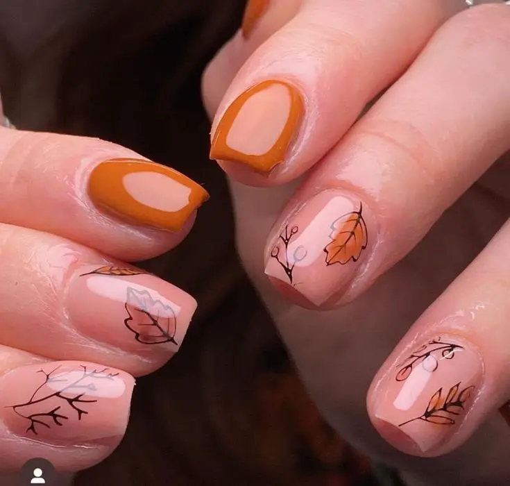 20 Ideas Short Fall Nails 2024: Trendy Ideas and Designs