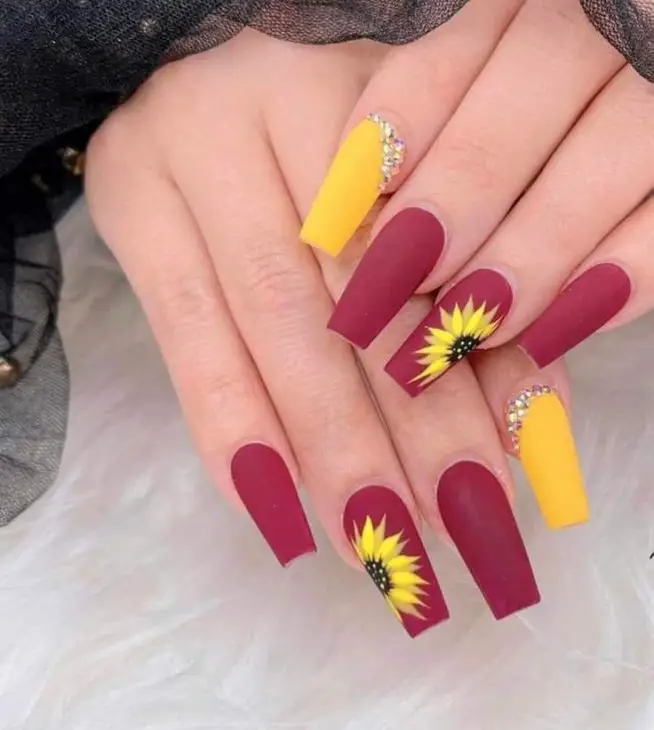 Fall Sunflower Nails: A Guide to Stunning Autumn Designs