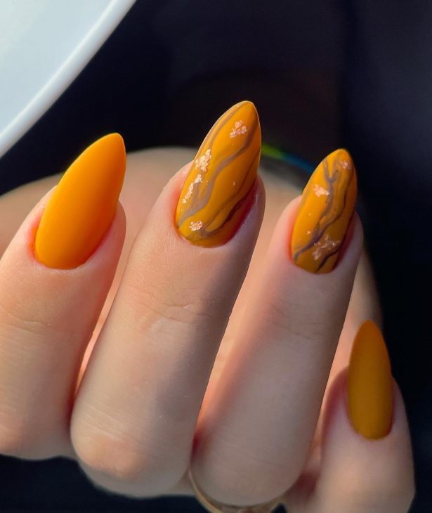 Almond Shape Fall Nails 2024: A Stunning Collection of Ideas and Designs