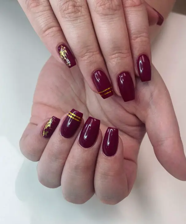 20 Stunning Burgundy Fall Nails Ideas for 2024: Embrace Autumn Elegance