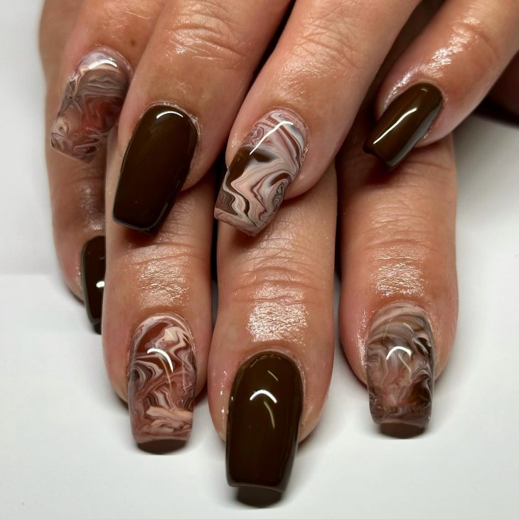 Fall Brown Nails: Chic and Cozy Nail Designs for Autumn