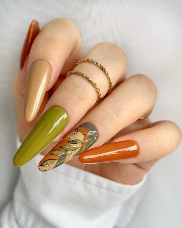 Fall Beach Nails: The Perfect Blend of Autumn and Ocean