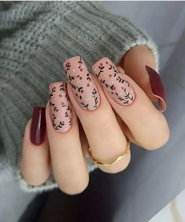 20 Fall Birthday Nail Ideas: Almond, Square, Acrylic, and Short Designs