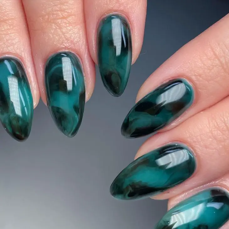 Fall Marble Nails: Stunning Designs to Embrace the Season