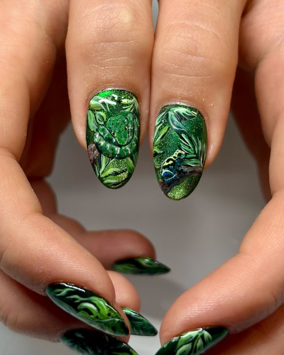 Fall Green Nails 2024: Trendy Designs to Elevate Your Autumn Look