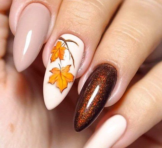 Fall Tree Nail Art Ideas for 2024: Embrace Autumn with Simple and Festive Designs