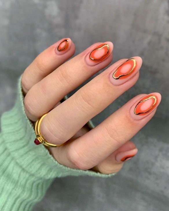 Orange Fall Nails 2024: Bold Ideas for the Season