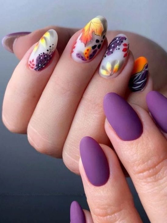 Fall Leaf Nail Art: Embrace the Season with Stunning Designs