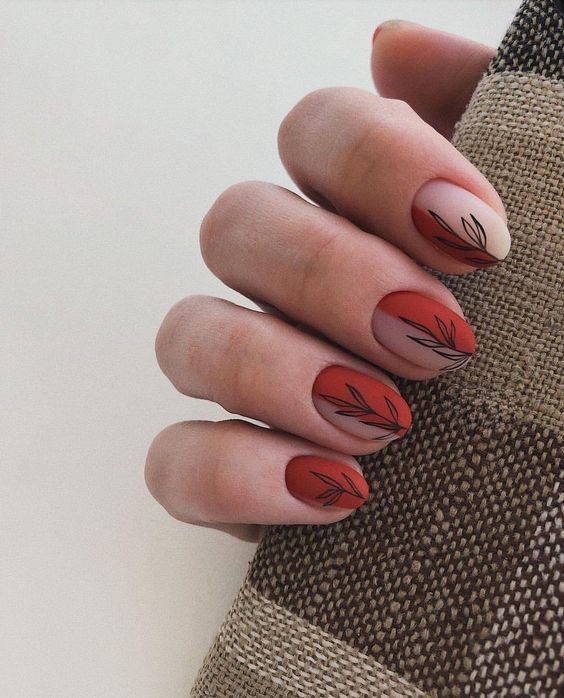 20 Unique Fall Leaves Nail Art Designs for 2024