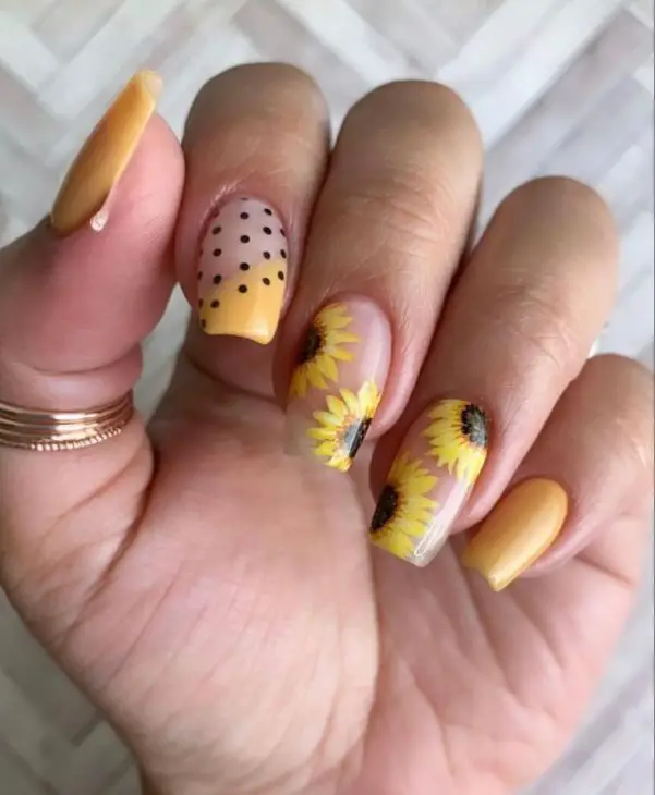 Fall Sunflower Nails: A Guide to Stunning Autumn Designs