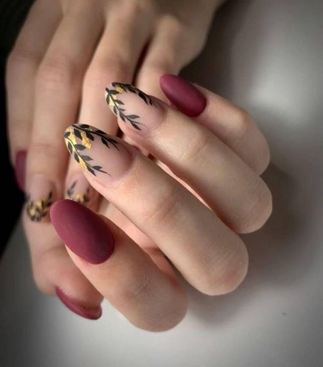 20 Unique Fall Leaves Nail Art Designs for 2024