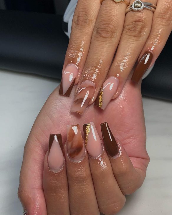 Fall Brown Nails: Chic and Cozy Nail Designs for Autumn