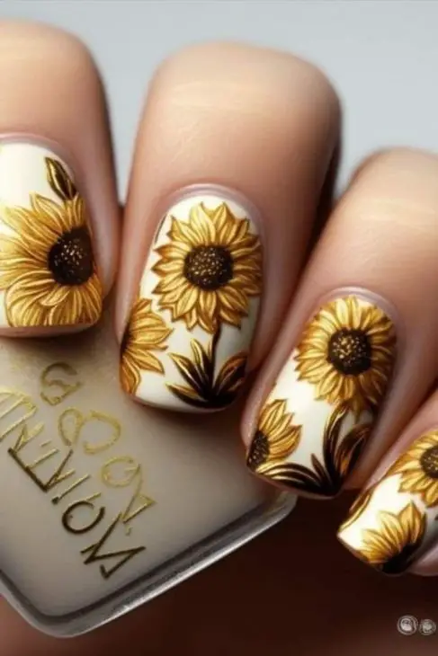 Fall Sunflower Nails: A Guide to Stunning Autumn Designs