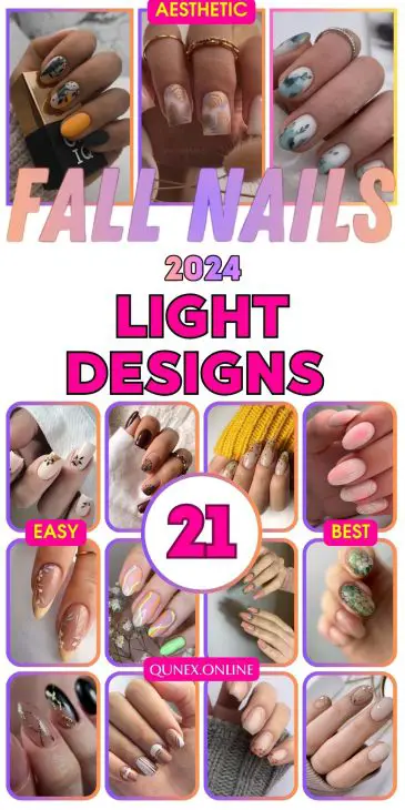 21 Ideas Light Fall Nail Colors: A Chic Guide to Autumn Elegance