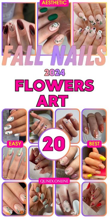 Fall Flowers Nail Art: Captivating Designs for the Season