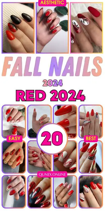 Red Fall Nails 2024: A Vibrant Journey into Autumn's Hottest Trends