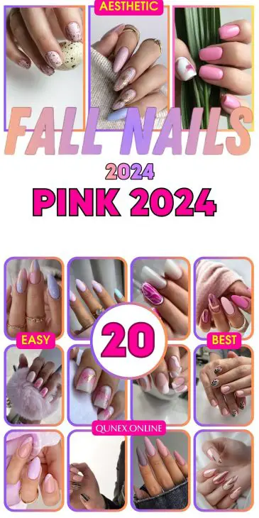 Fall Pink Nails 2024: A Palette of Shades and Designs for Every Taste