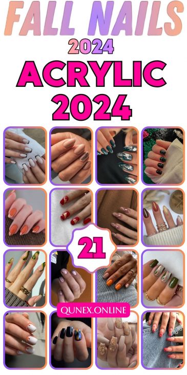 Fall Acrylic Nails 2024: Embrace the Season with Stunning Designs