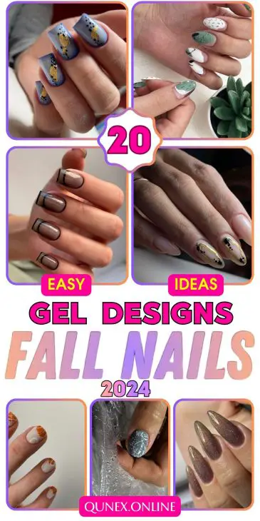 20 Stunning Fall Gel Nail Designs for 2024: Autumn-Inspired Ideas for All Nail Lengths